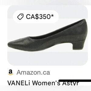 VANELI shoes,woman 8.5M. Astyr textured print,shimmer, slip on,flats.(350$) EC